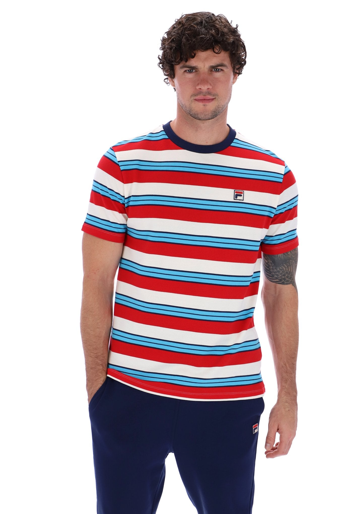 Jesse Yarn Dye Stripe T-Shirt - 3XL