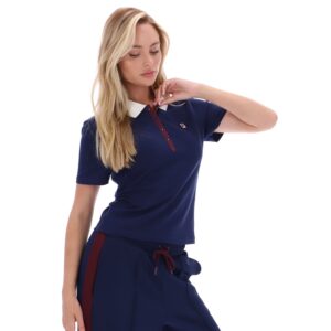 Fila Navy Juno Fitted Iconic Polo – 4XL