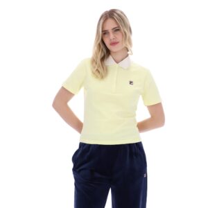 Wax Yellow Juno Fitted Iconic Polo – XL
