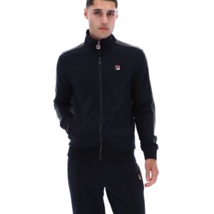 Black Keith Contrast Stitch Track Top – 4XL