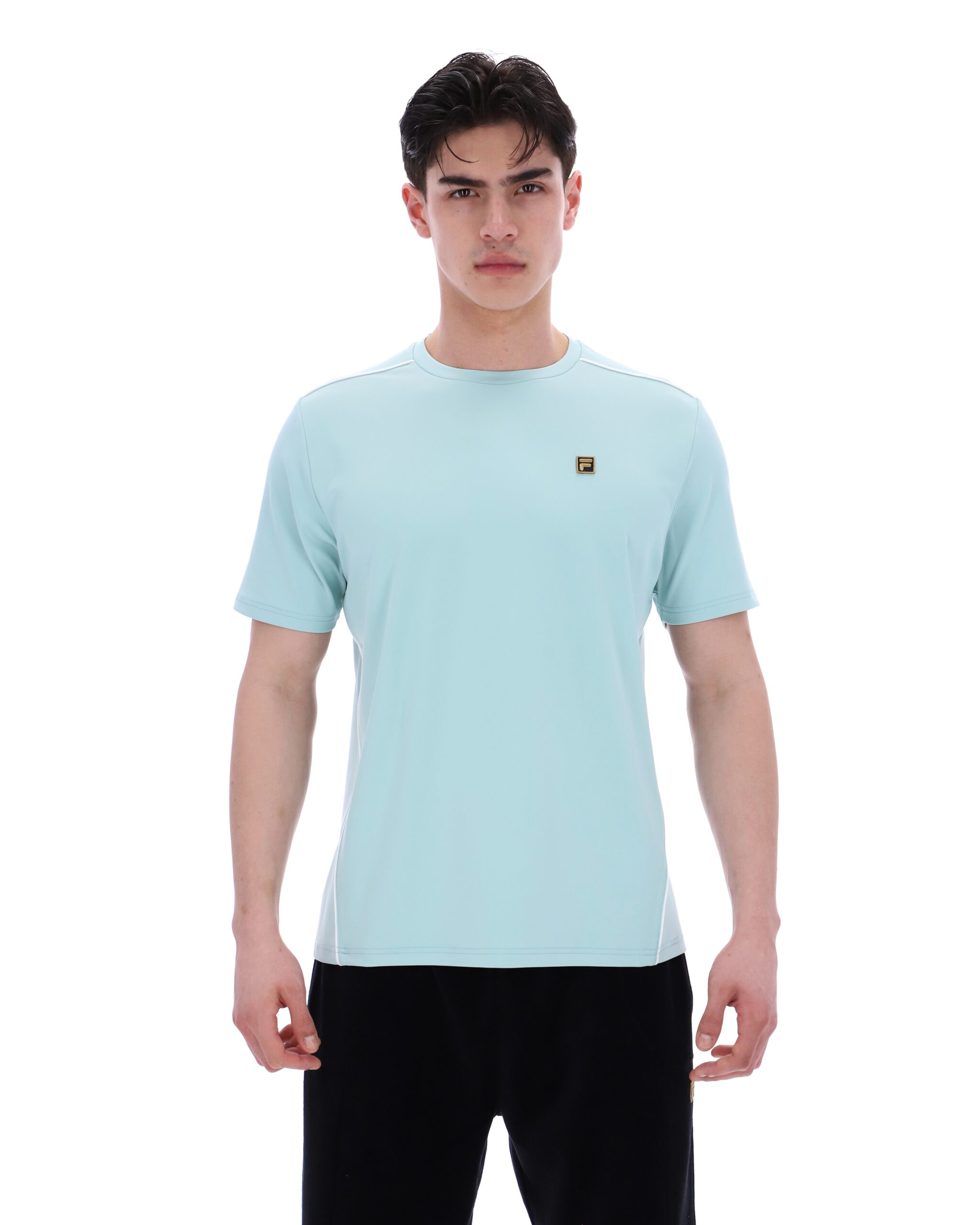 Sterling Blue Lawrenze Fitness-Inspired T-Shirt - L