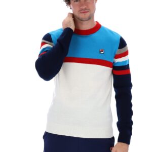 Lorenzo Stripe Crew Sweater – 3XL