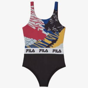Multi Allover Print Bodysuit – XL