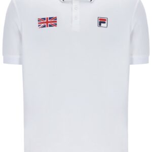 White Men’s Tennis GB Polo – XXL