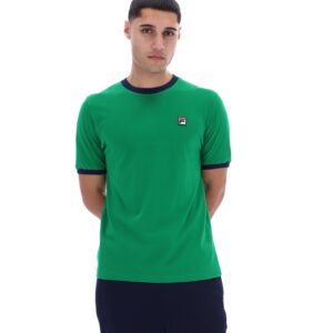 Green Marconi Essential Ringer T-Shirt – 4XL