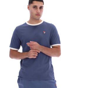 Vintage Indigo Marconi Essential Ringer T-Shirt – 4XL