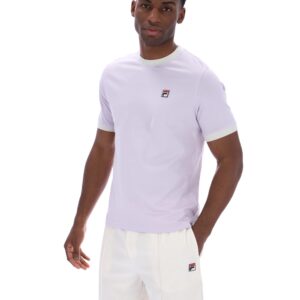 Misty Lilac Marconi Essential Ringer T-Shirt - L