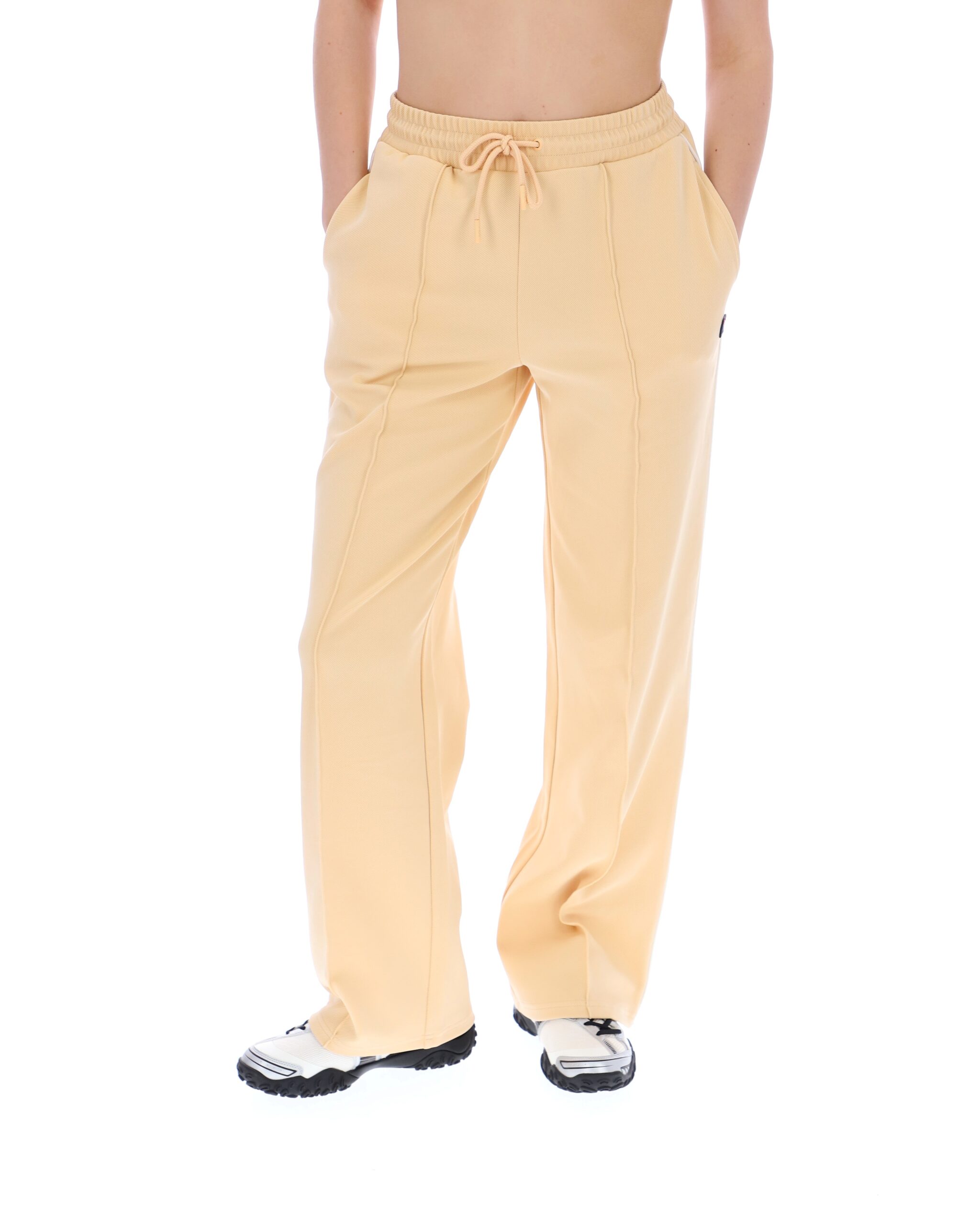 Classic Beige Marina Wide-Leg Trackpant - XL
