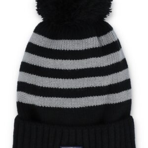 Chunky Knit Turn Up Bobble Beanie – ONE