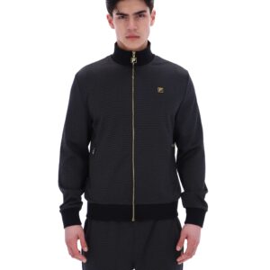Black Mathers Herringbone Track Top – 4XL
