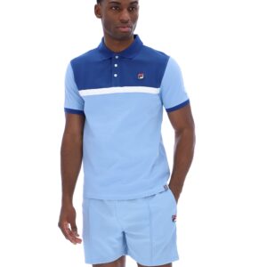 Frozen Fjord Mattia Contrast Panel Polo Shirt – 3XL