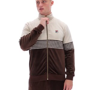 Merrick Stripe Velour Track Top – 3XL