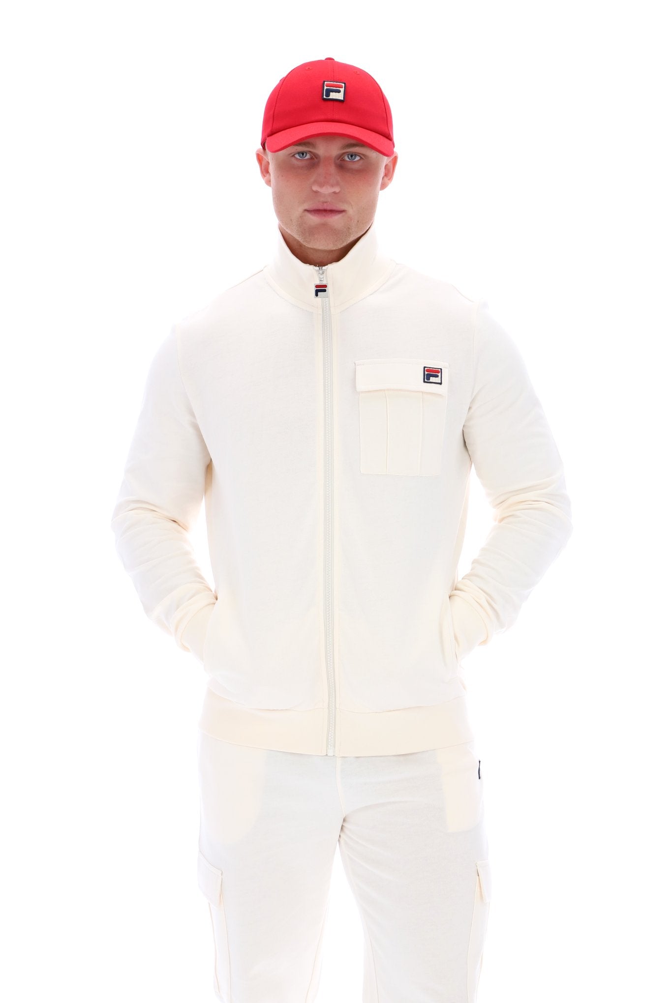 Micah Cargo Pocket Track Top - L