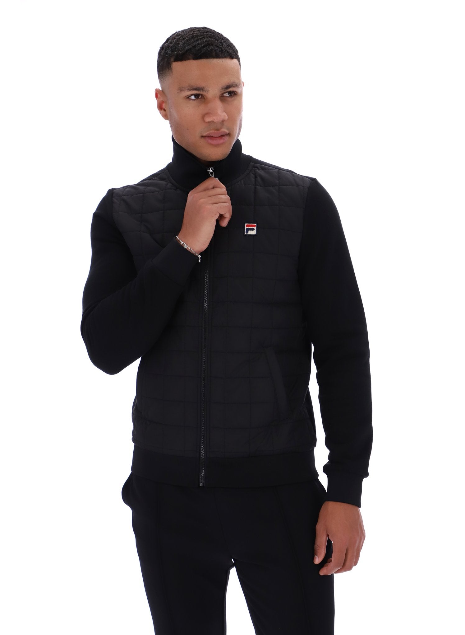 Black Moor Padded Front Jacket - L