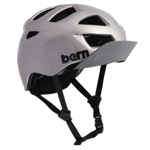 Bern Allston DVRT Bike Helmet - Metallic Gray