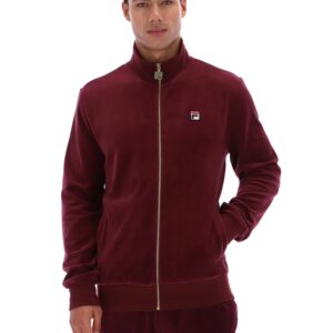 Fig Nero Velour Track Top – 4XL