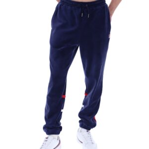 Fila Navy Otello Contrast Panel Track Pants – 4XL