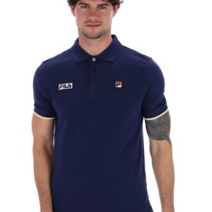 Pablo Three Button Tipped Rib Basic Polo – 3XL