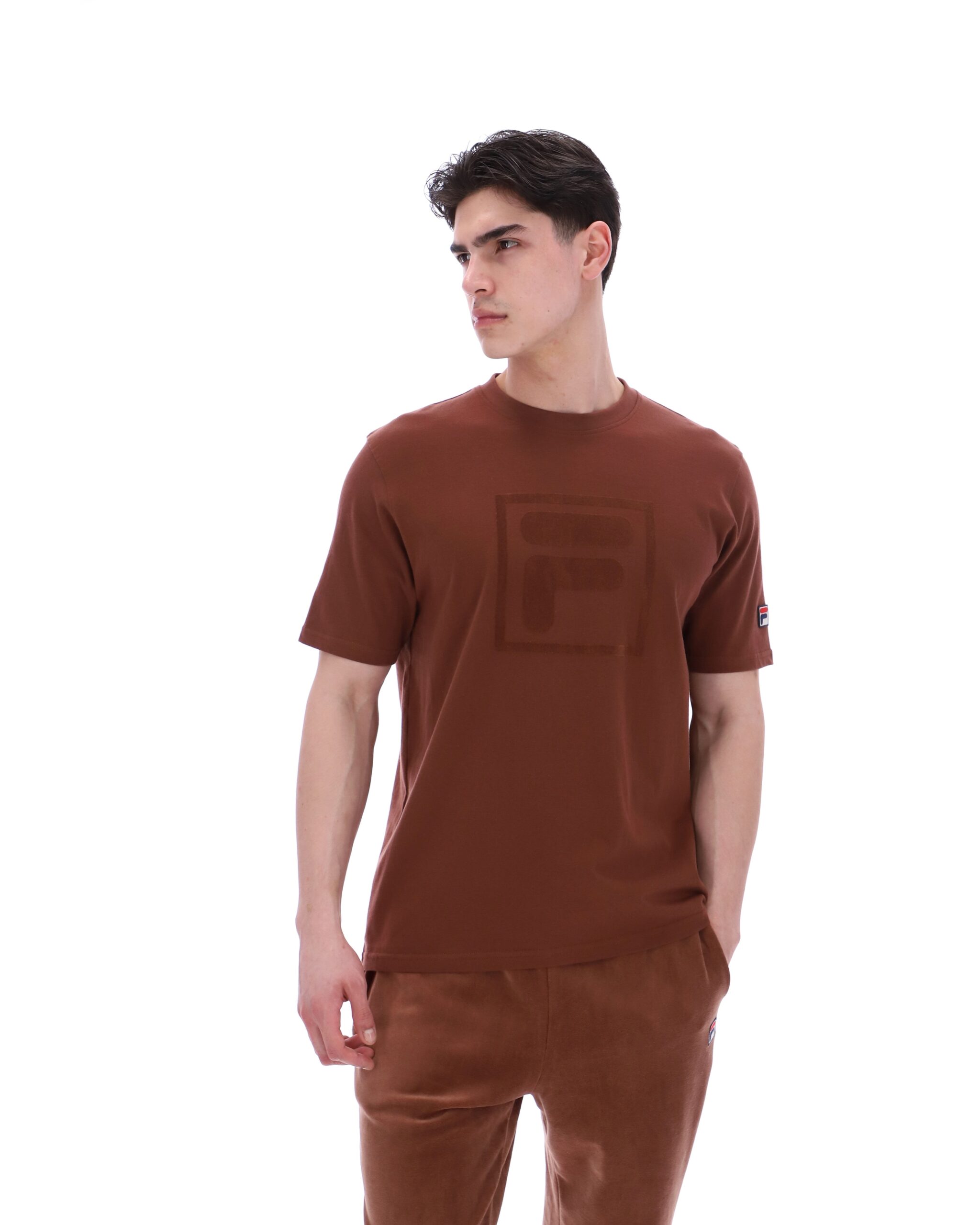 Cappuccino Pepe Tee with Flock Logo - L