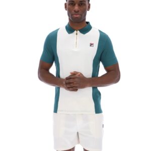 Mediterranea Pierro Zip Up Polo – 3XL