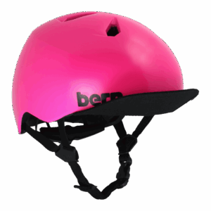 Bern Nina DVRT Youth Helmet –  Satin Hot Pink