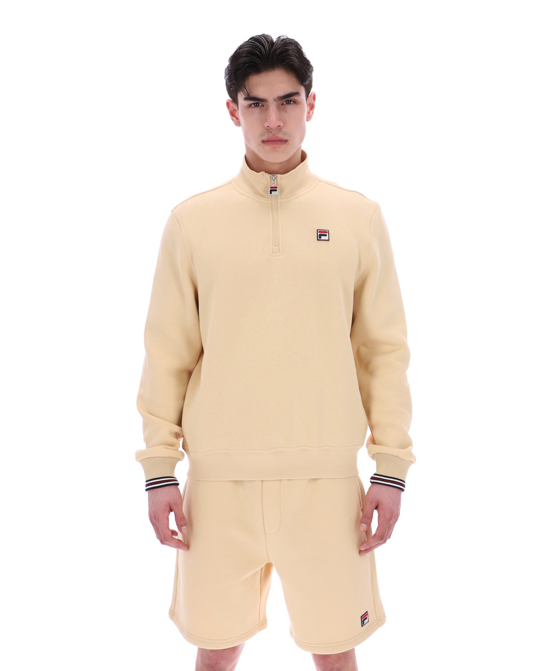 Classic Beige Ramy F-Box 1/4 Zip Up - 4XL