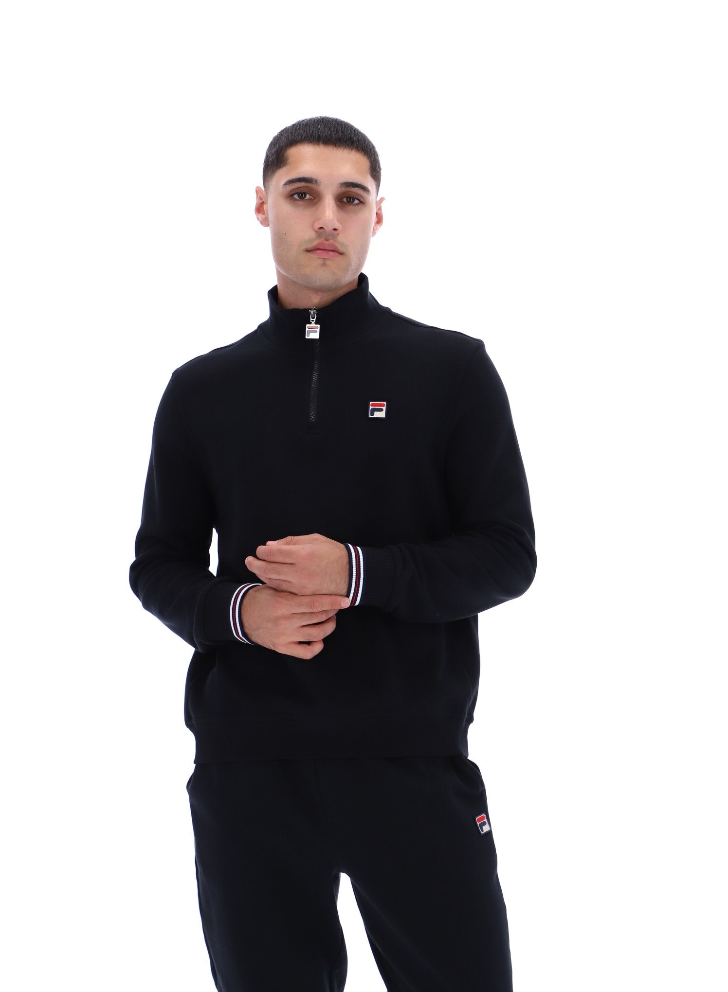 Black Ramy F-Box 1/4 Zip - M