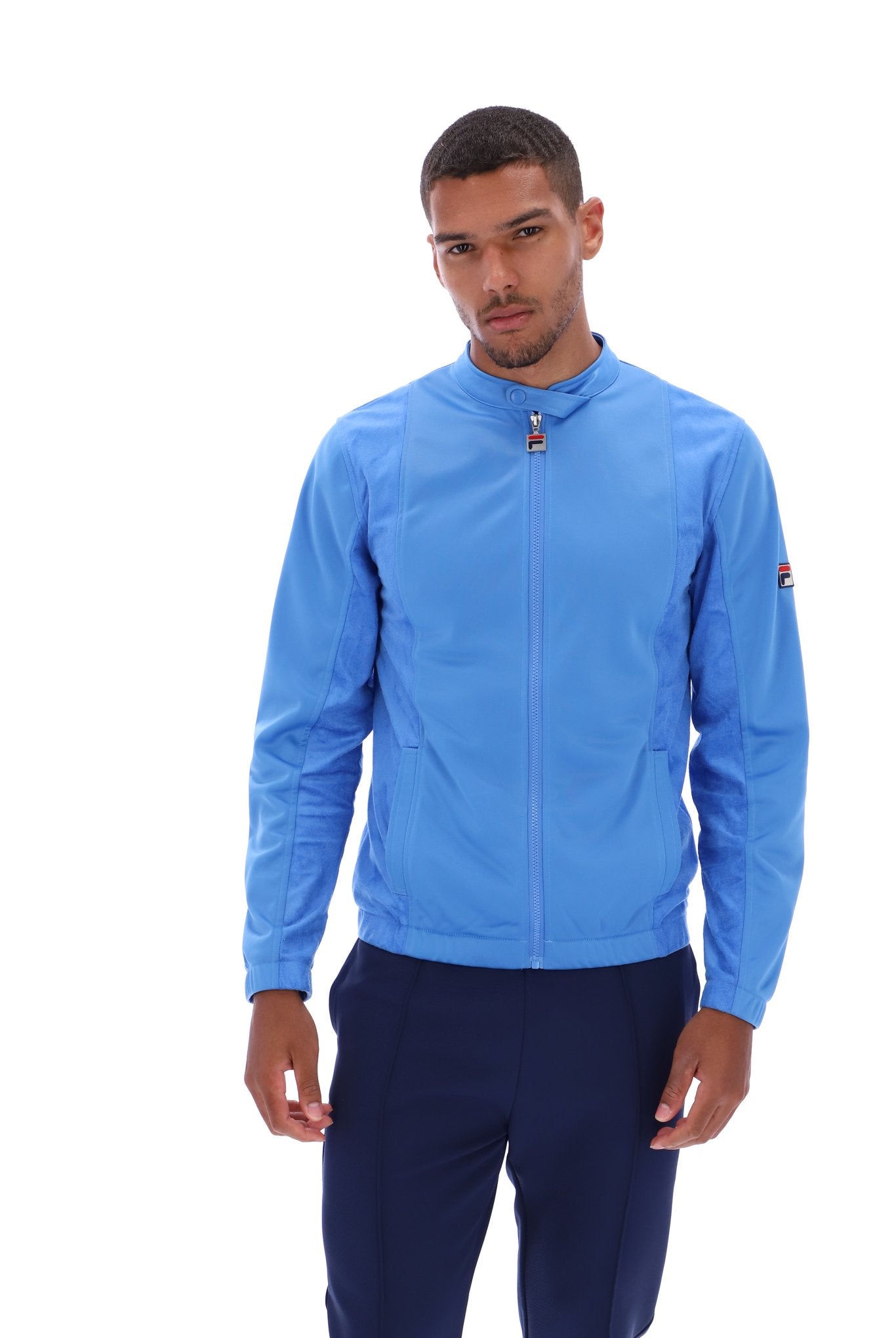 Ricky Cut And Sew Panel Track Top - XXL