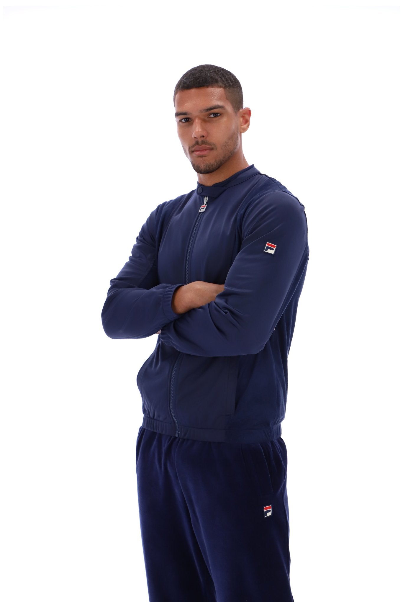 Ricky Cut And Sew Panel Track Top - 3XL