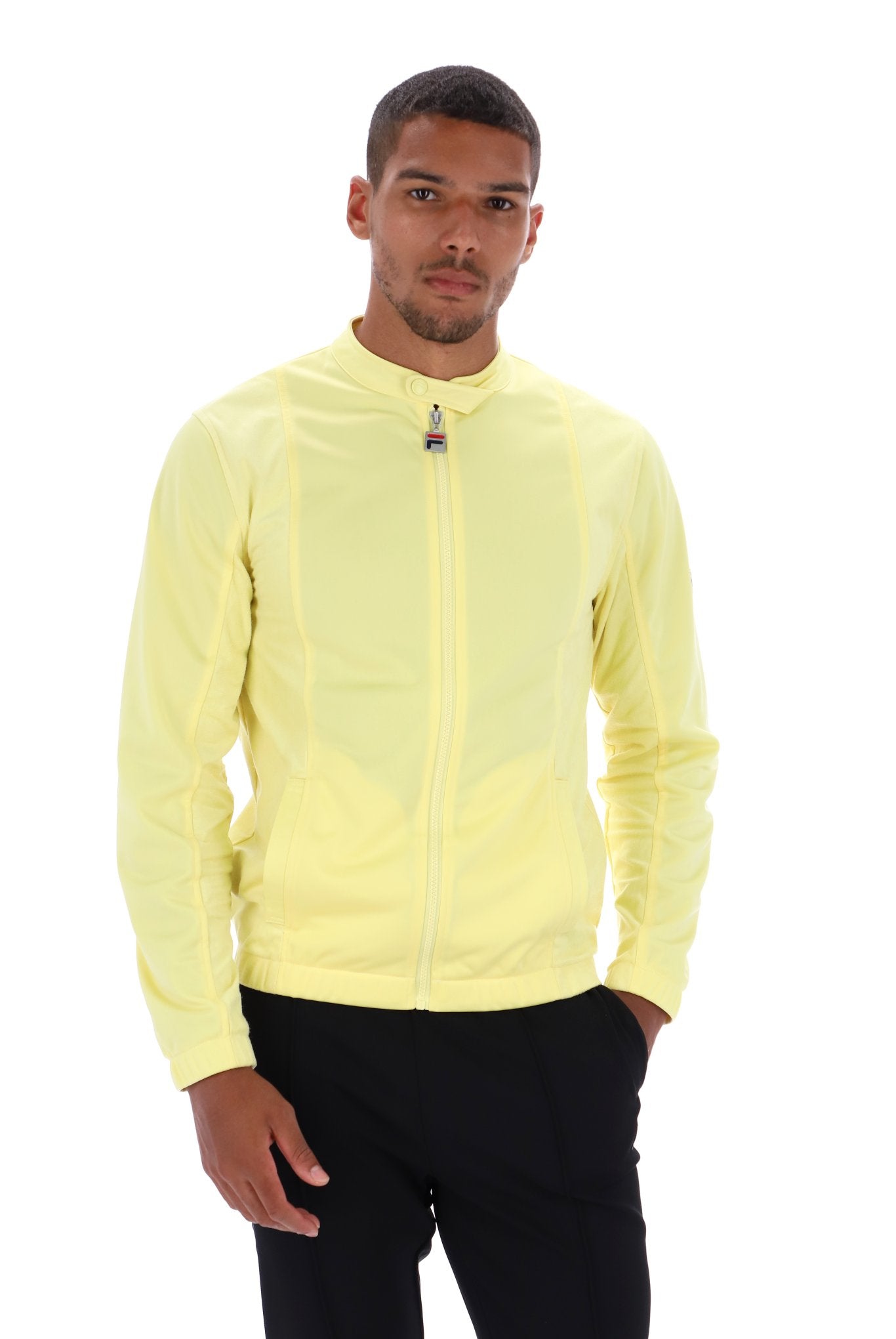 Ricky Cut And Sew Panel Track Top - XS