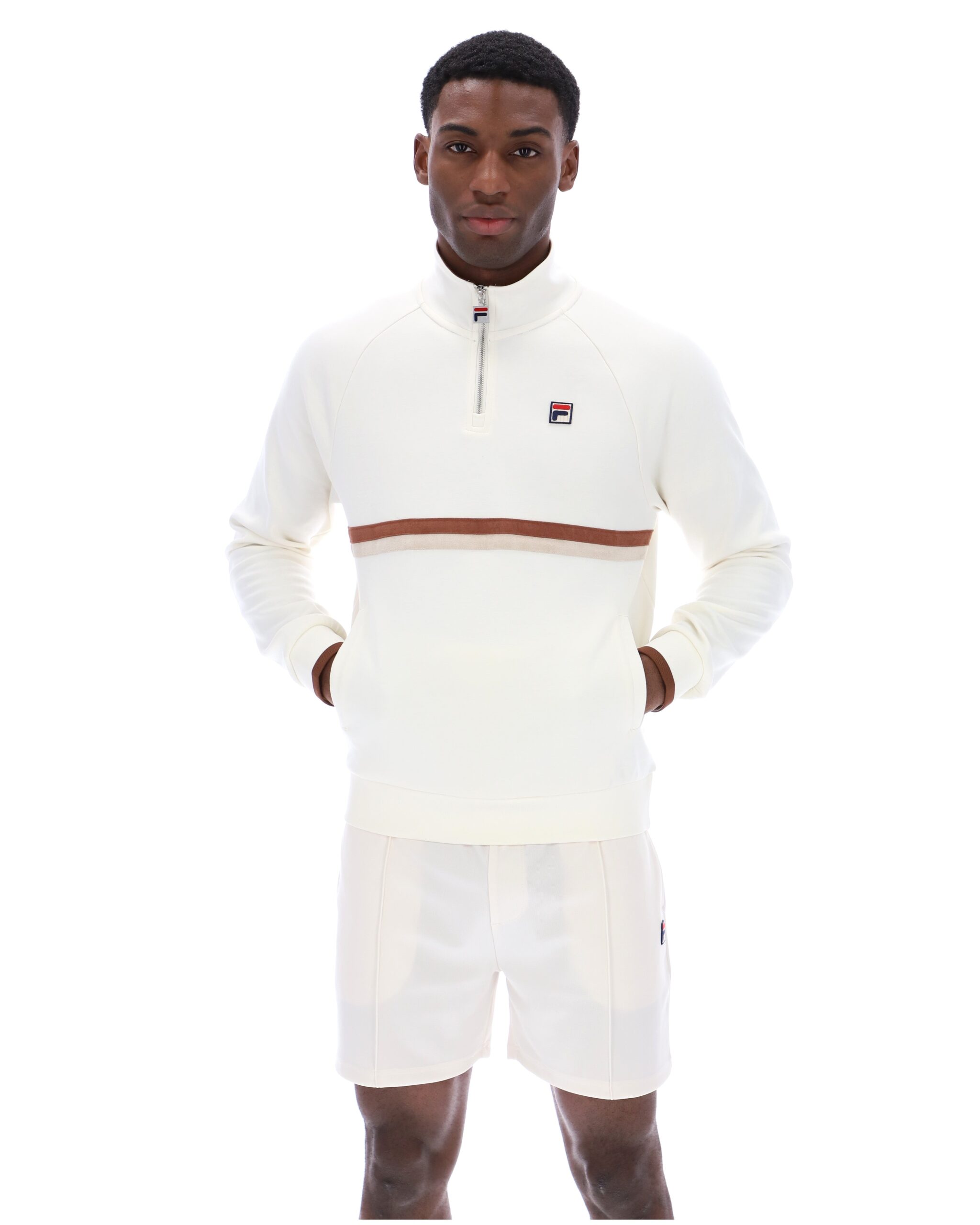 Gardenia Rolando 1/4 Zip Neck Sweatshirt - XXL