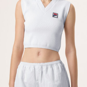 White Fila x Hailey Baby Tank – XXL