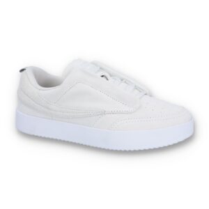 White Suede Festa 77 Heritage Tennis Trainer – 7H