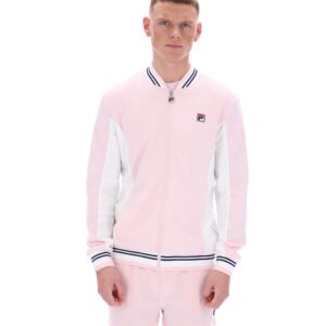 Pale Pink Settanta Baseball Track Top – 4XL