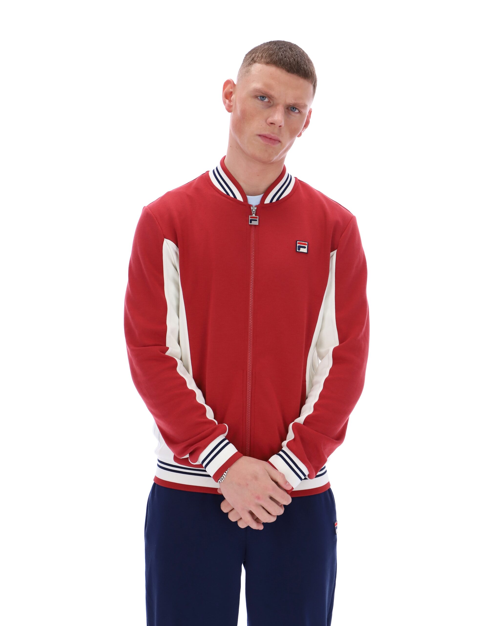 Garnet Settanta Baseball Track Top - L