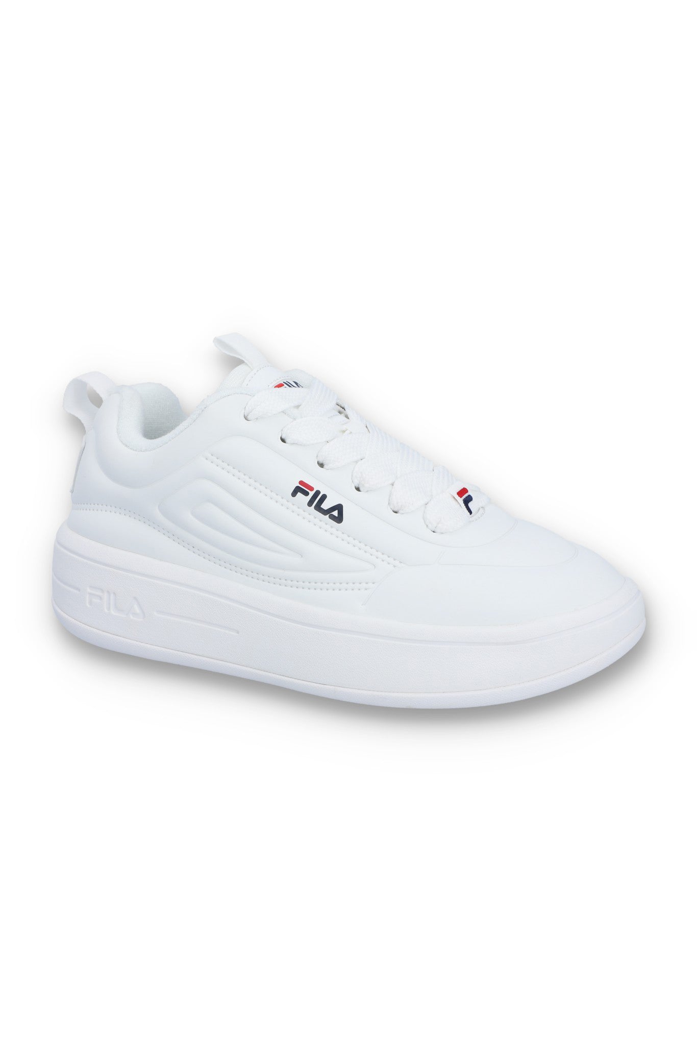 White Superbubble Fila Trainer - 6.5