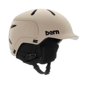 Bern Watts 2.0 Winter Helmet – Matte Sand