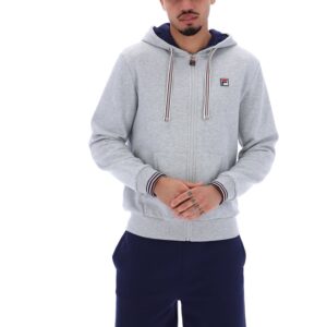 Grey Marl Tenconi Zip Up Hoodie – XL