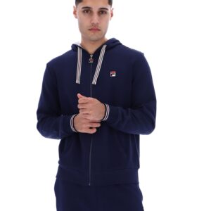 Fila Navy Tenconi Zip Up Hoodie – 4XL