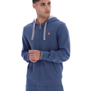Vintage Indigo Tenconi Zip Up Hoodie – 4XL