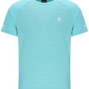 Aqua Unisex Round Neck Tennis T-Shirt – XL