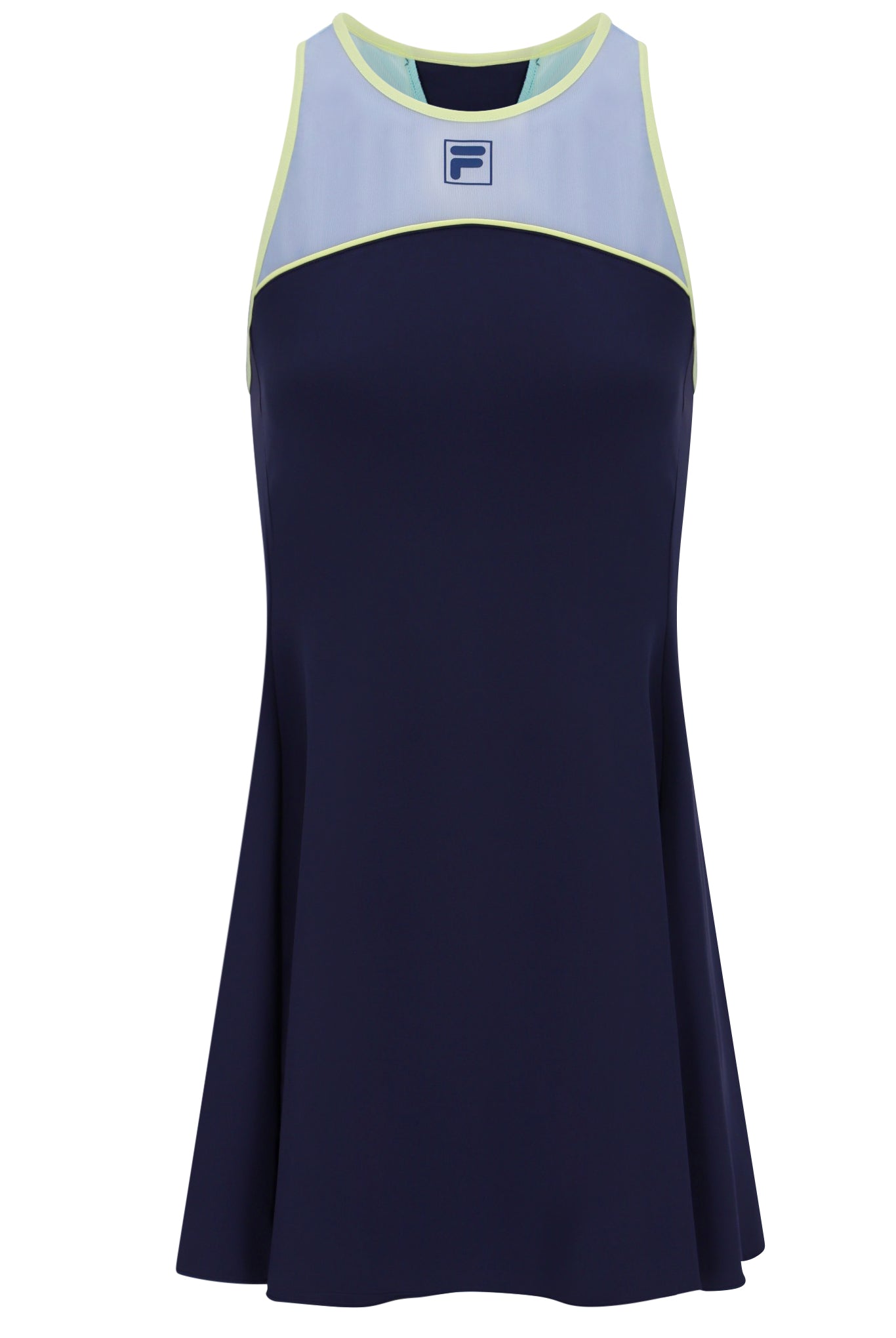 Dark Navy Women’s Jersey Dress with Inner Shorts - L