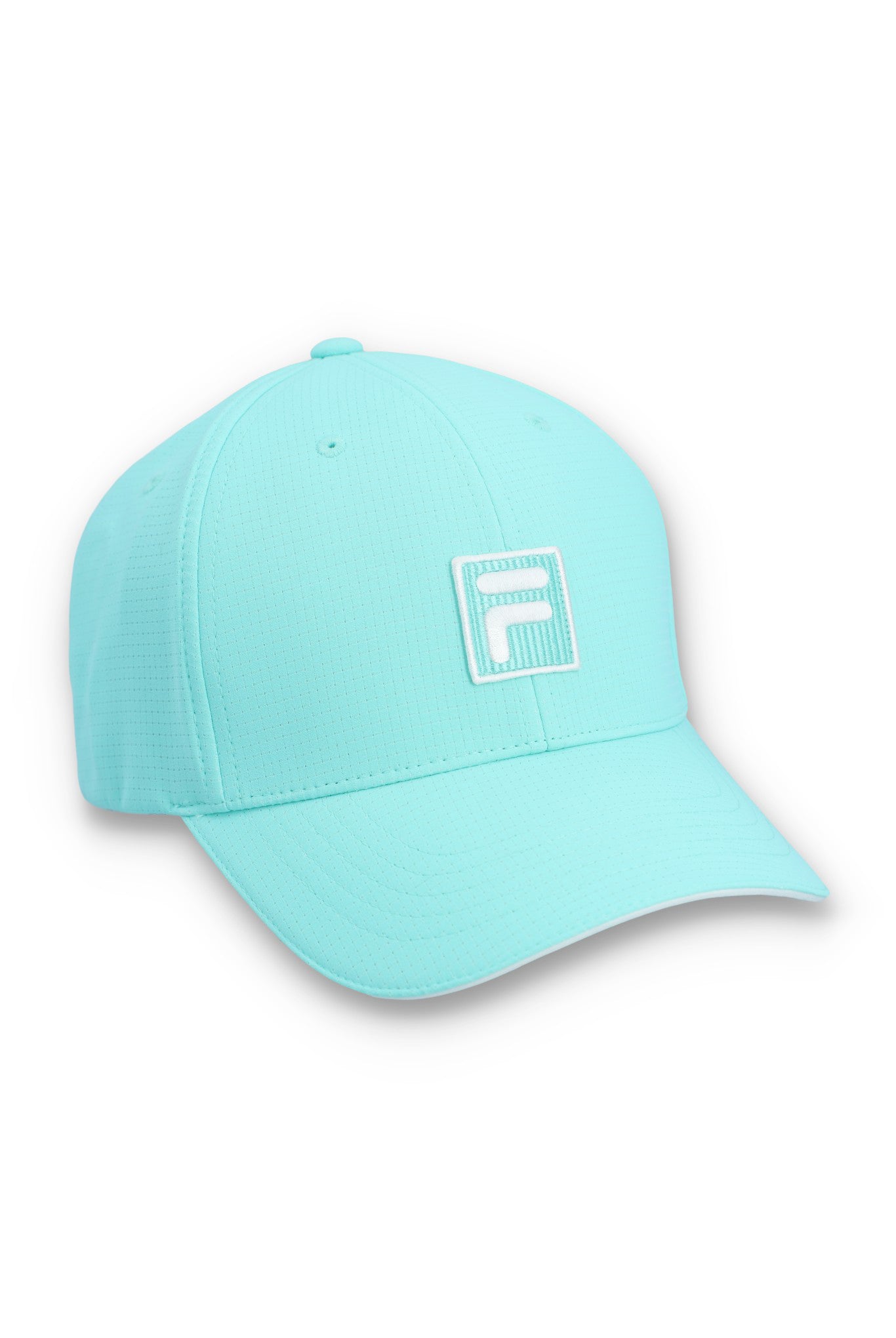 Aqua F-Box Woven Ball Cap - ONE