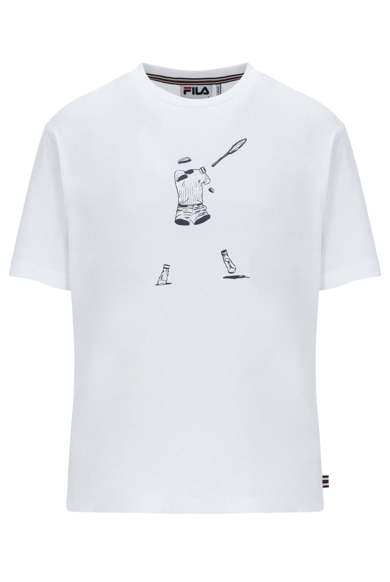 Tennis Player Graphic Unisex T-Shirt - S