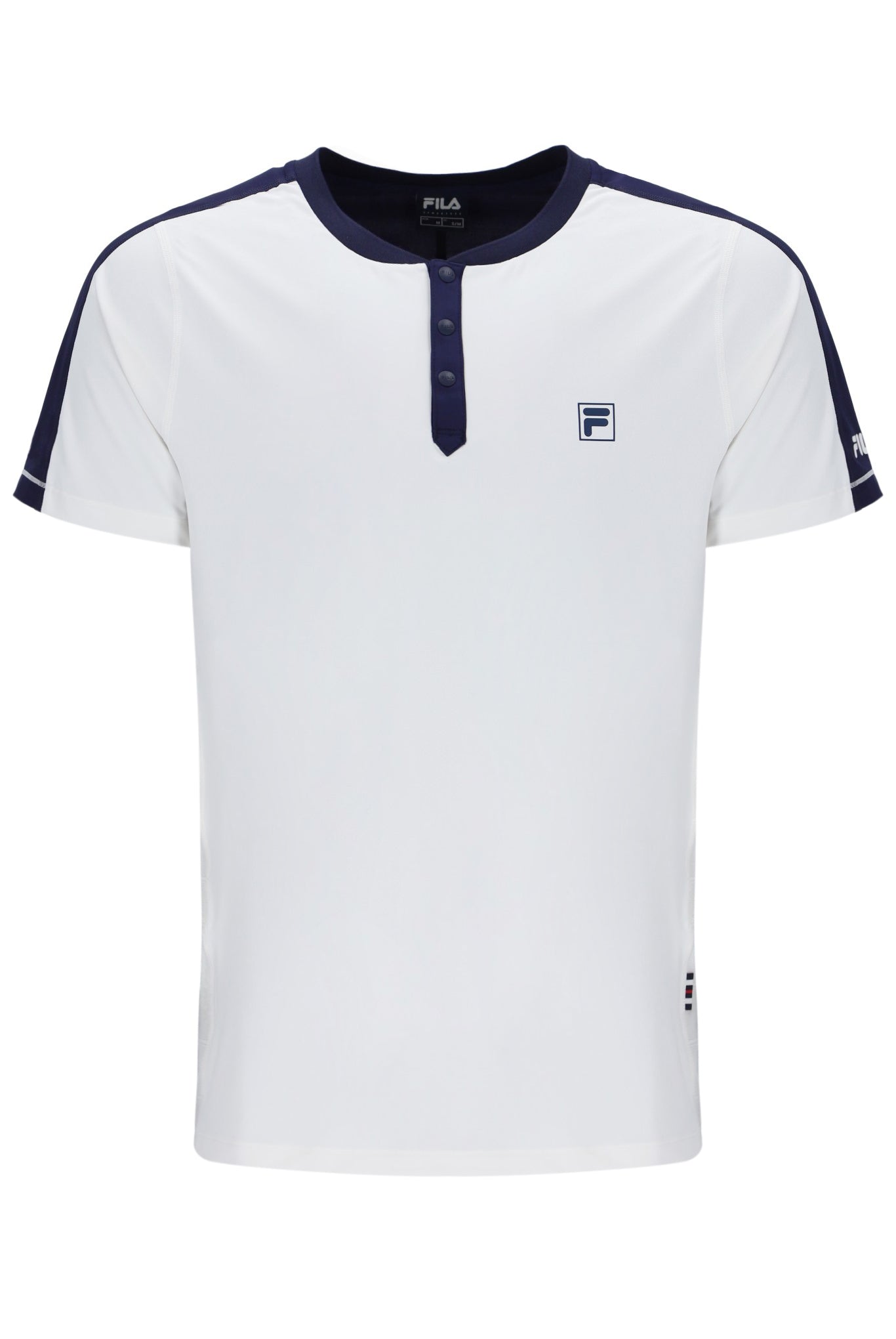 Off White Men’s Henry Neck Tennis T-Shirt - XL