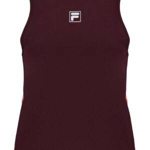 Wine Women’s Sleeveless Tennis Top – L