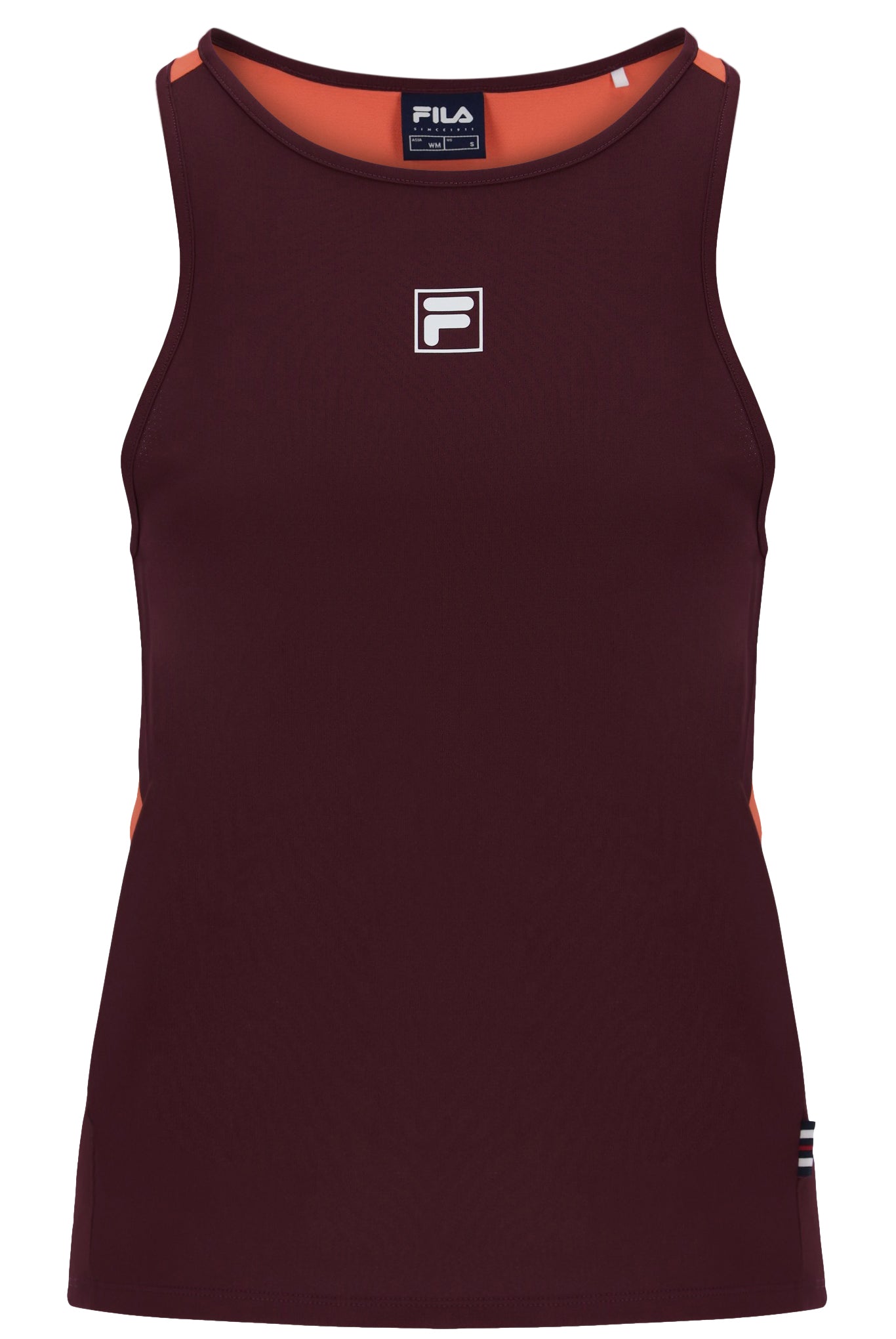Wine Women’s Sleeveless Tennis Top - L