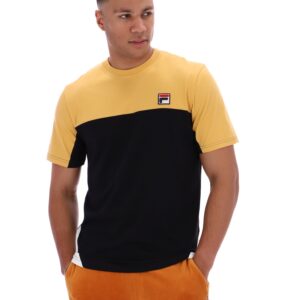 Oak Buff Tiebreaker Colour Block T-Shirt – 4XL