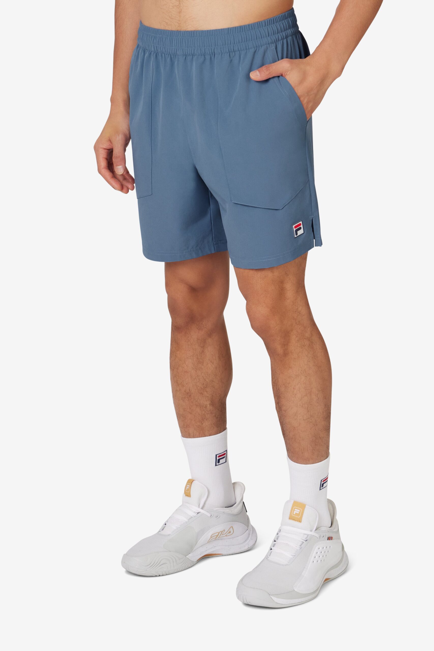 Blue Tennis Woven Court Short - XL