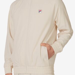 Beige Tennis Woven Court Track Top – XL